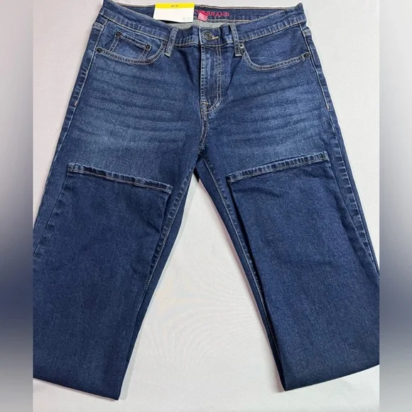 Lucky Brand Mid Rise Straight Leg Blue Jeans NWT 6/28 . NWT - Picture 3 of 6